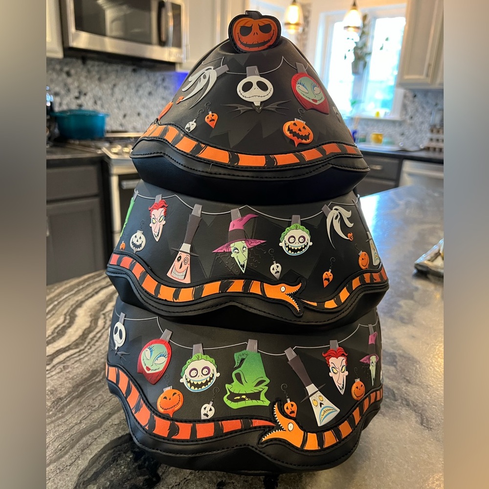 NWT The Nightmare Before Christmas Loungefly backpack.